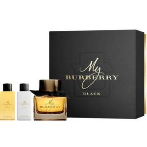 my burberry black 3 piece gift|Burberry 3.